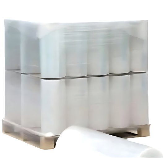 Full Skid of Stretch Film Rolls Bulk Savings on 100% Canadian Goods"